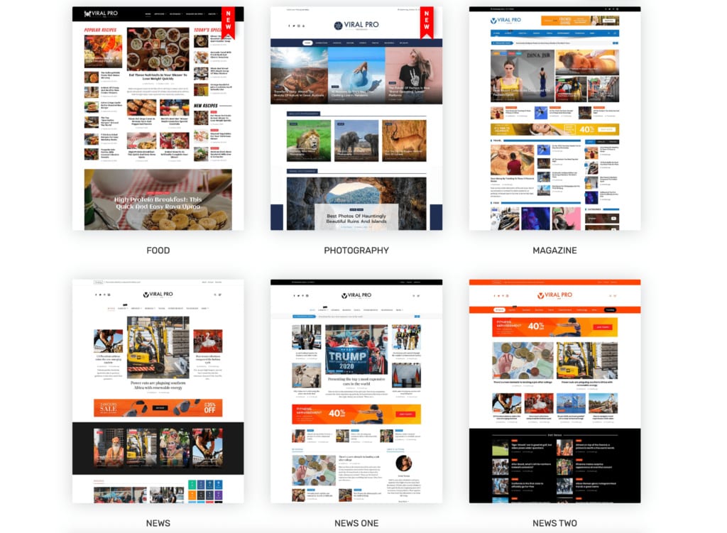 Viral Pro WordPress Theme