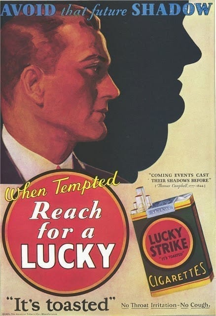 Bizzare Tobacco Advertising 1920s