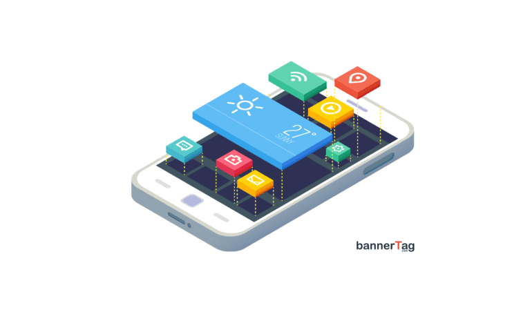 Mobile App Design by bannerTag.com