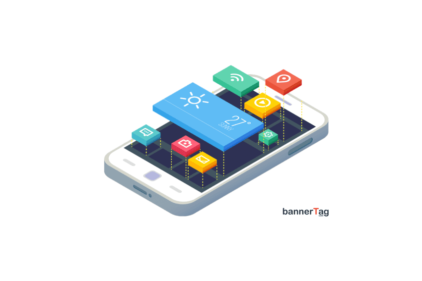 Mobile App Design by bannerTag.com