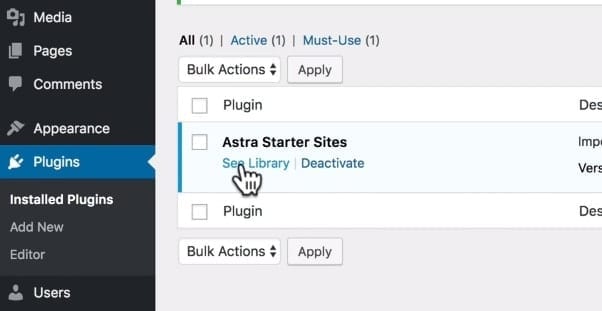 Astra Starter Sites