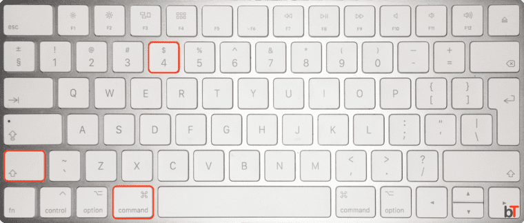 apple mac screenshot to clipboard