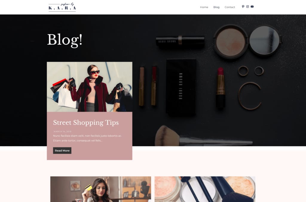 Astra WordPress Theme Mommy Blogger