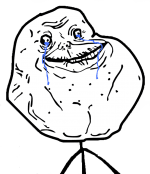 Forever Alone Meme for About Us Page